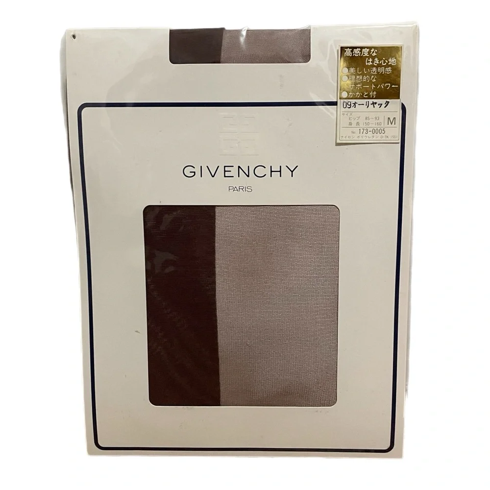 NWTS Vintage Givenchy Sheet Tights sz M